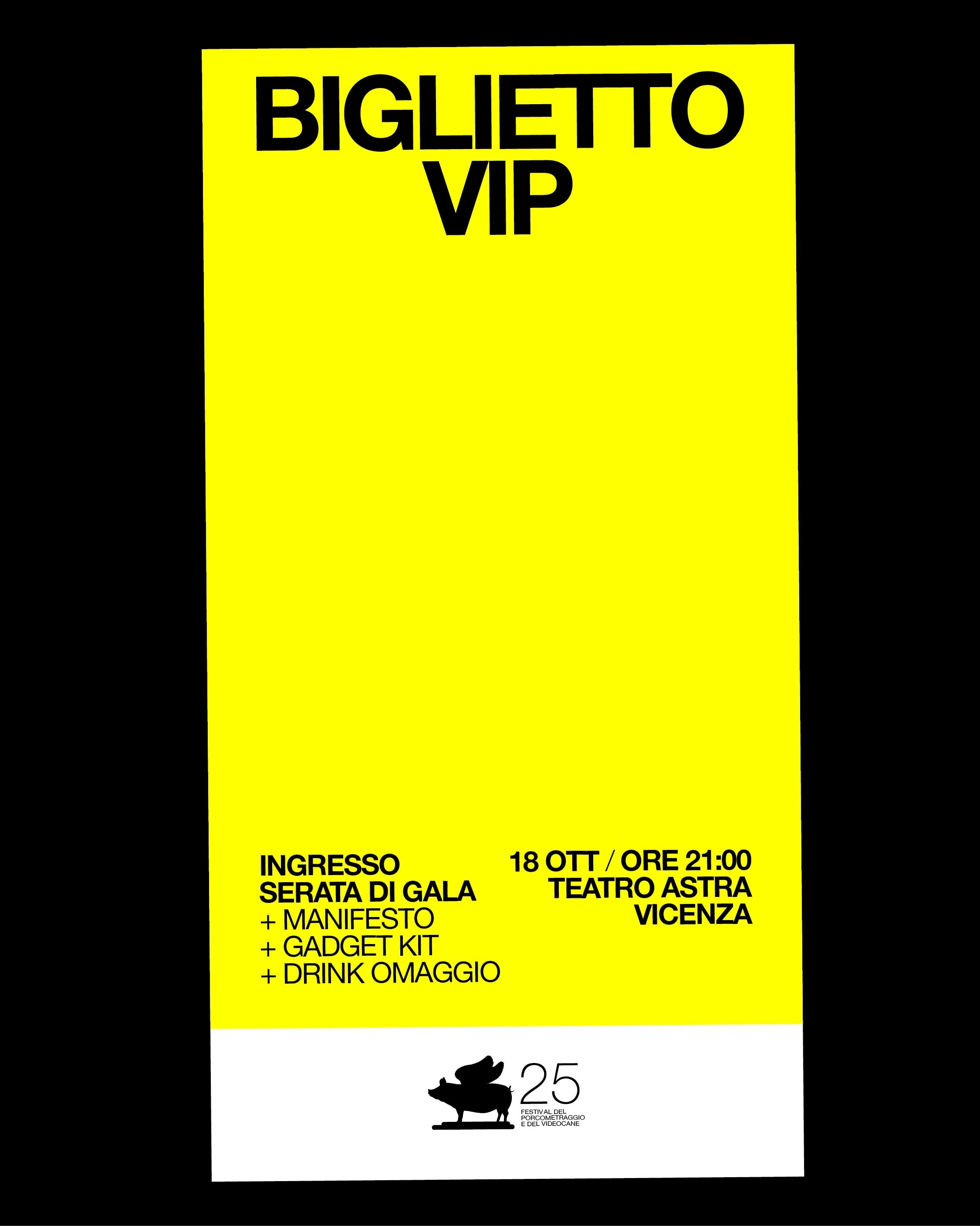SERATA DI GALA - INGRESSO VIP