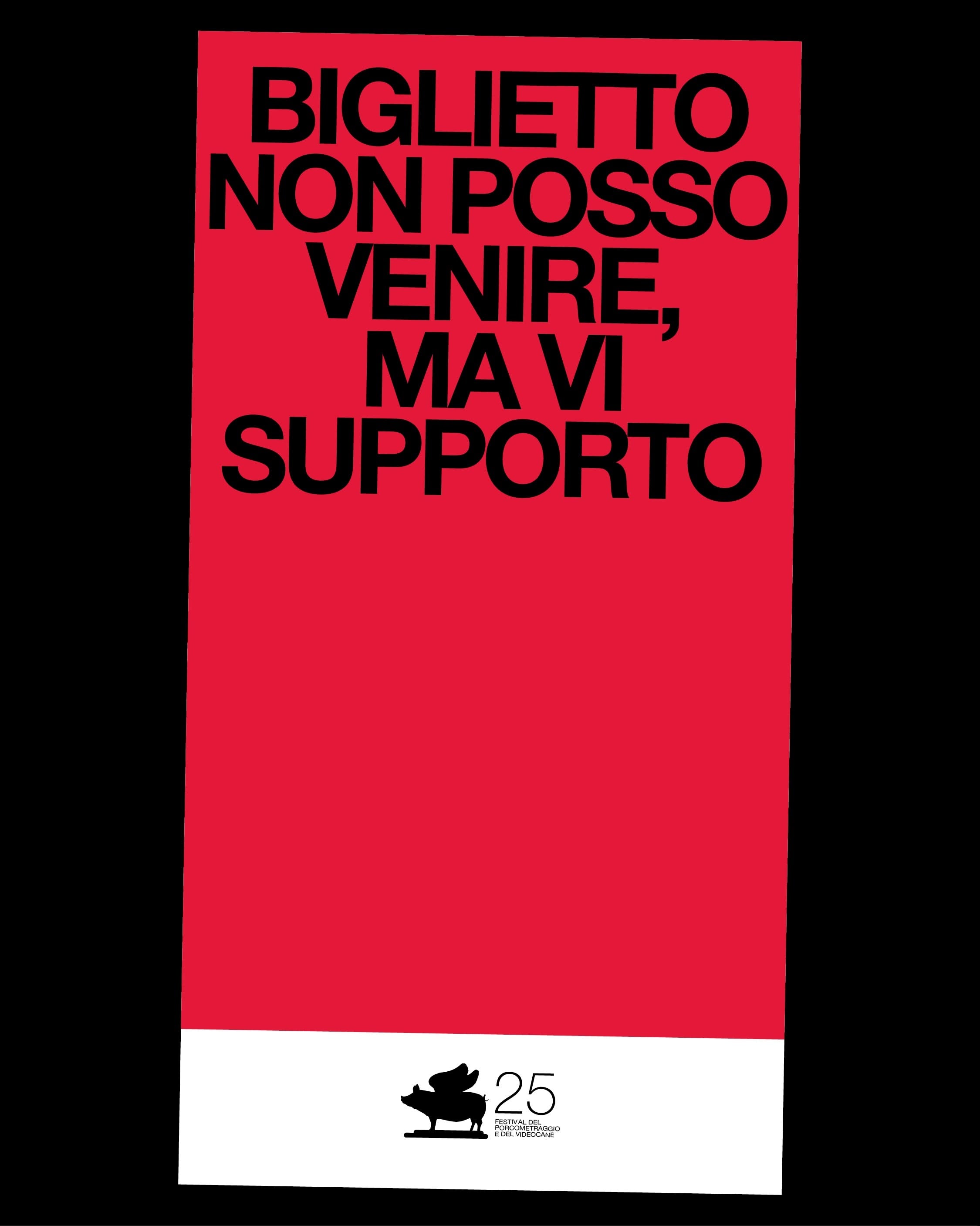 Biglietto SUPPORTER ❤️