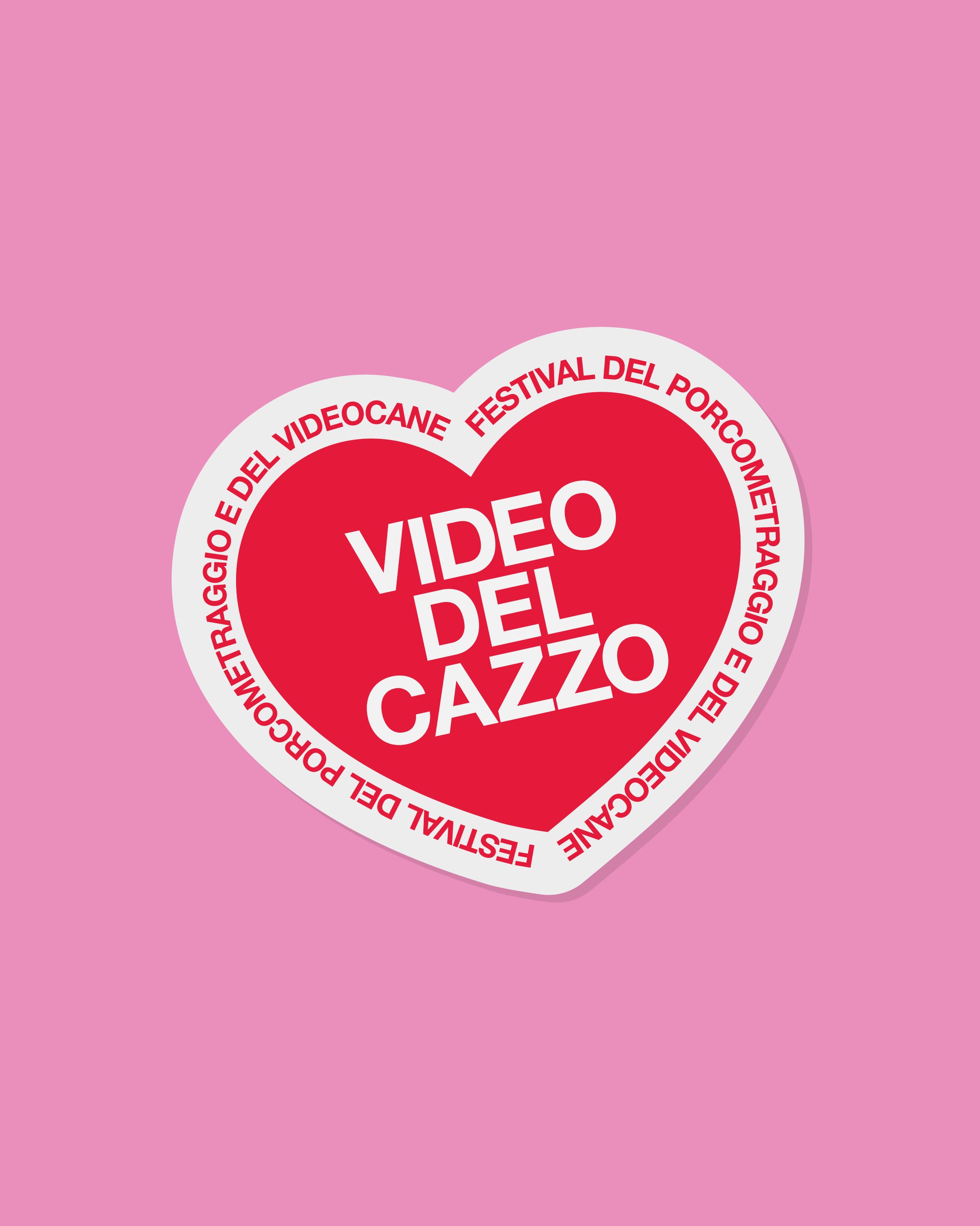 Adesivo I ❤️ video del cazzo